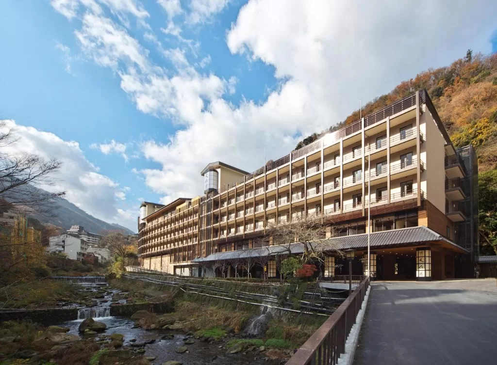 Tenseien onsen hotel in Hakone Japan