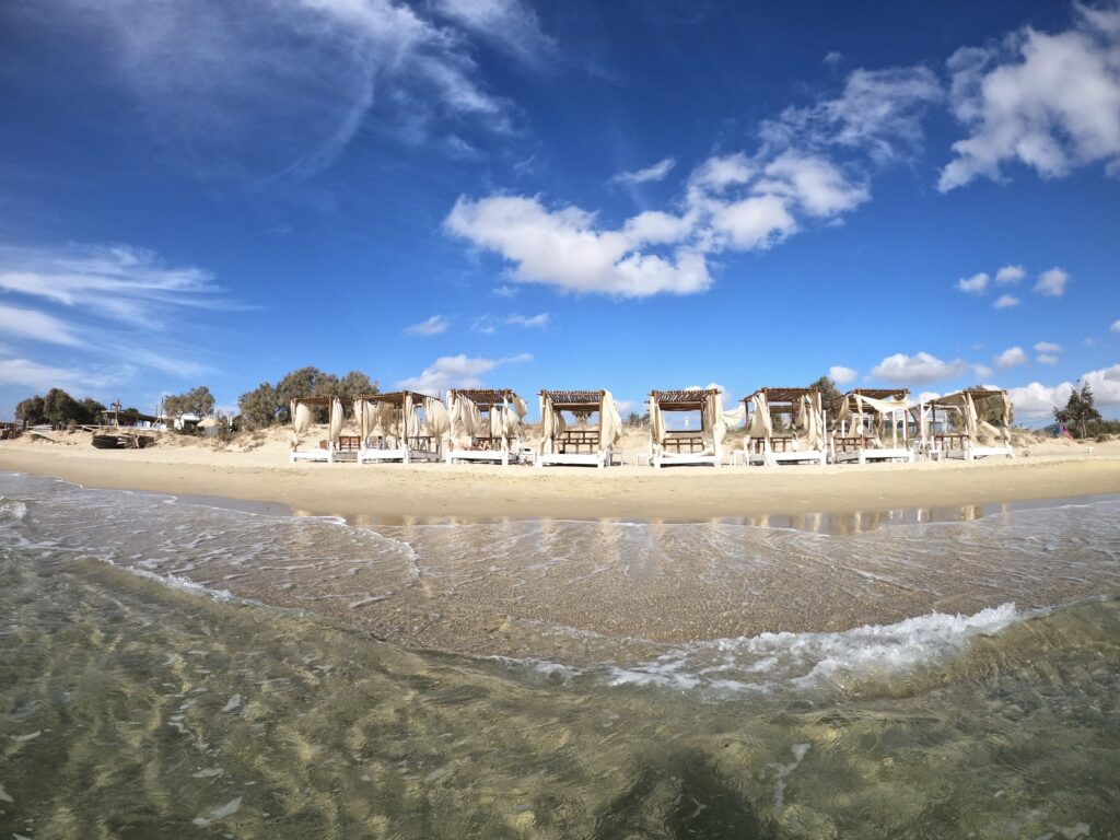 Plaka Beach in Naxos Best Hotels in Naxos Greece and of Where To Stay