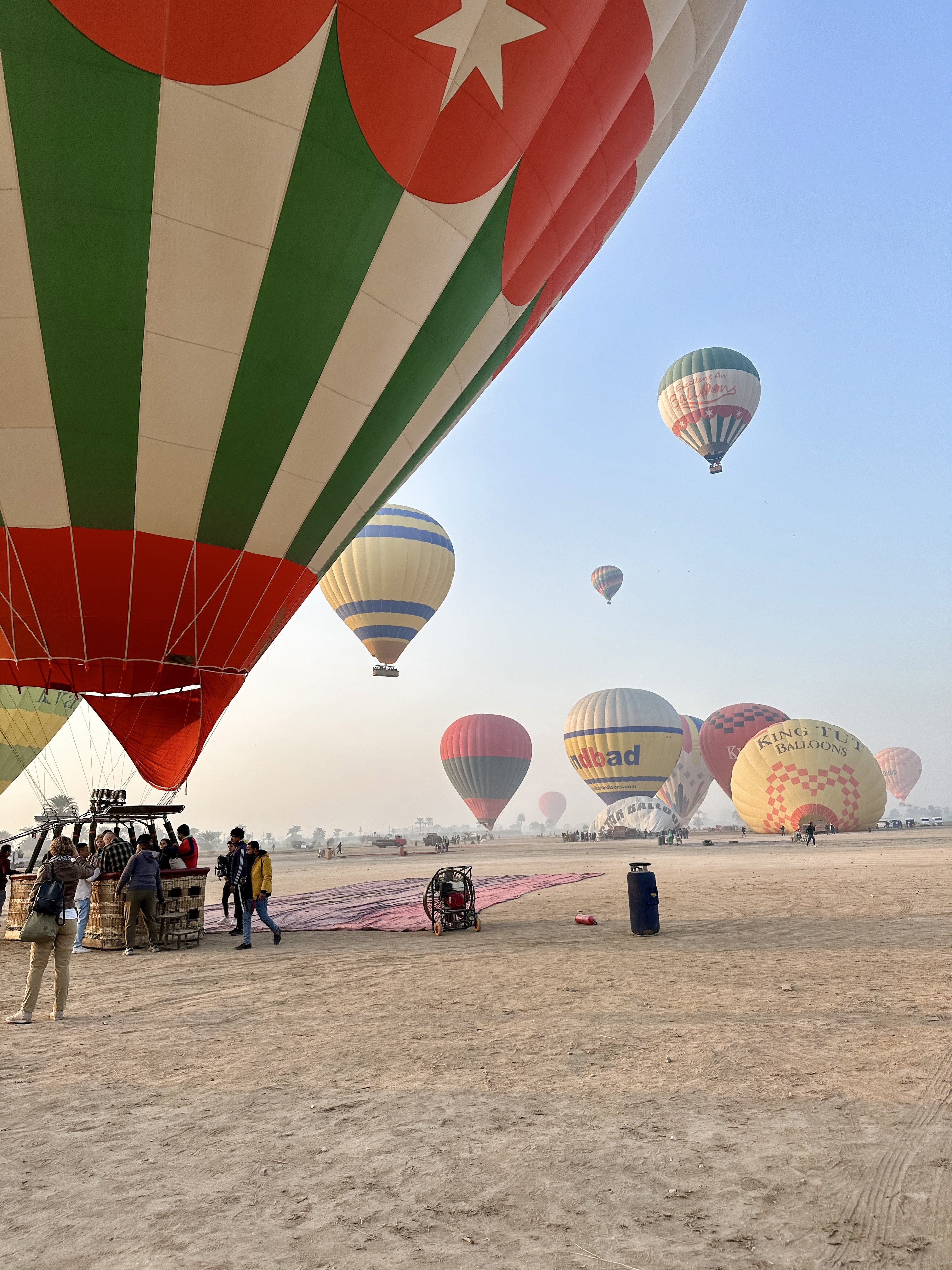 Hot Air Ballooning over the Valley of the Kings Luxor Egypt Itinerary