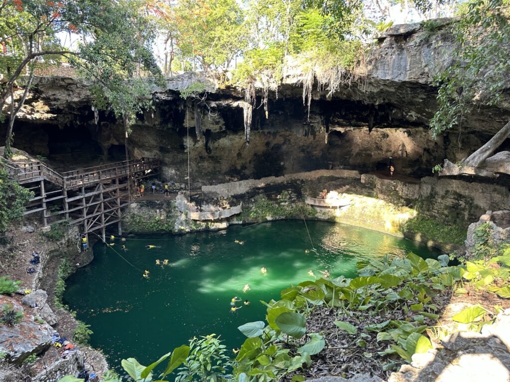 Cenote Zaci Valladolid Stop 3 of our 2 week Mexico Itinerary