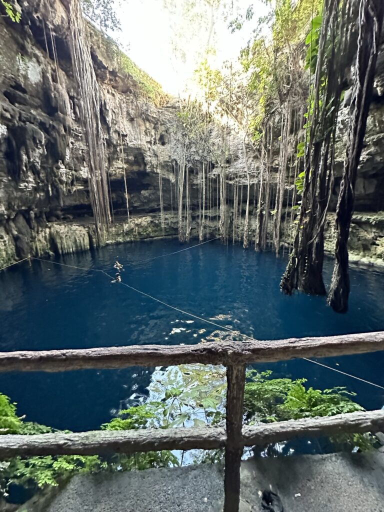 Cenote Oxman Valladolid Mexico 2 week itinerary