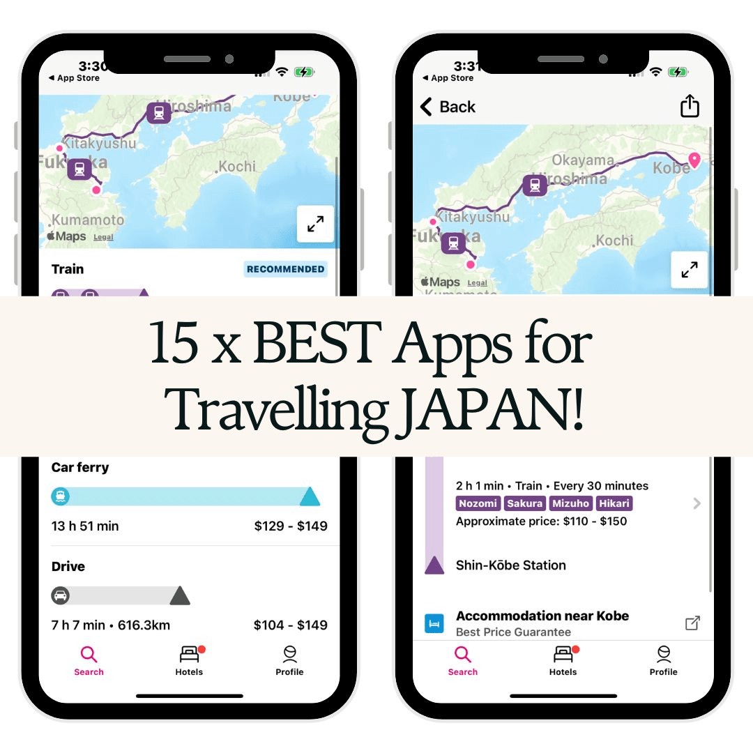 15 x BEST Apps for Japan