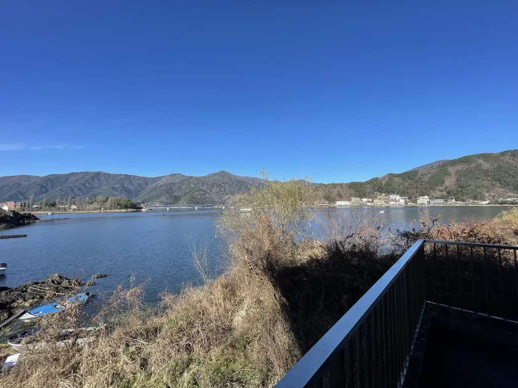 Lake Kawaguchi Station Mount Fuji