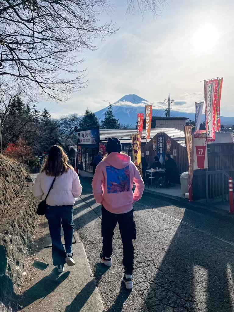 Lake Kawaguchi Station Mount Fuji