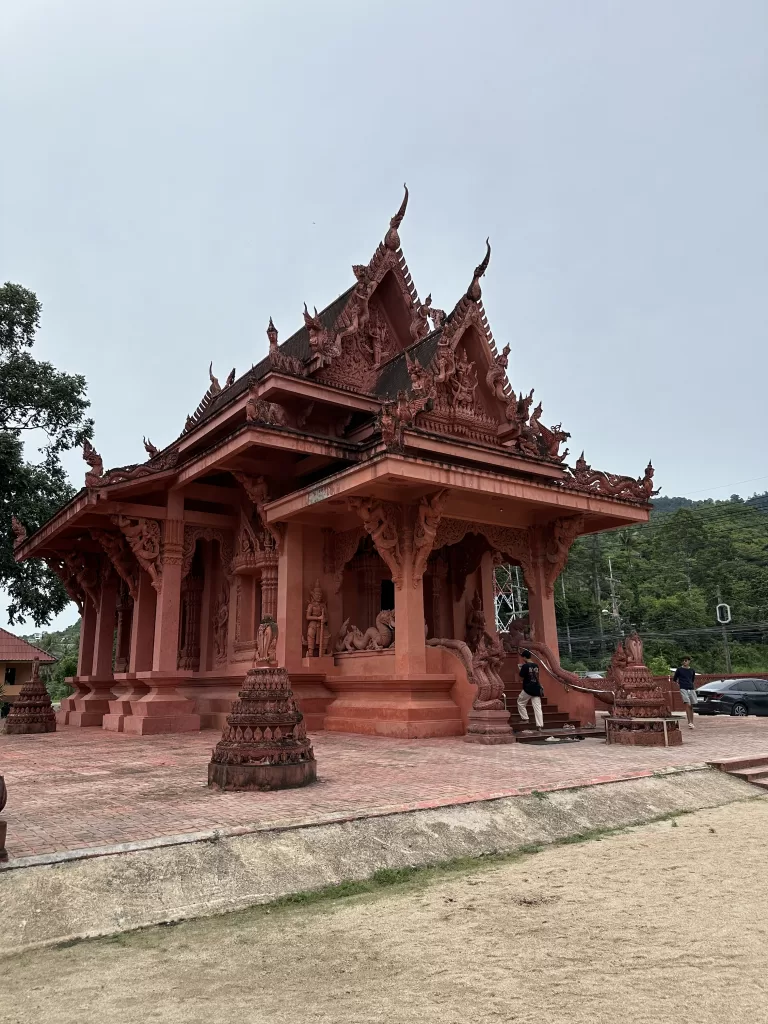 Wat Ratchathammaram Red Temple Koh Samui