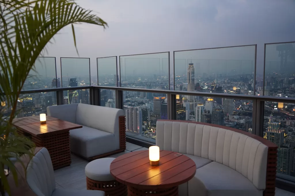 Akara Sky Hanuman rooftop bar Bangkok