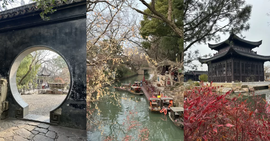 Zhouzhuang Water Village Tourist area in Suzhou 30 minutes from Shanghai