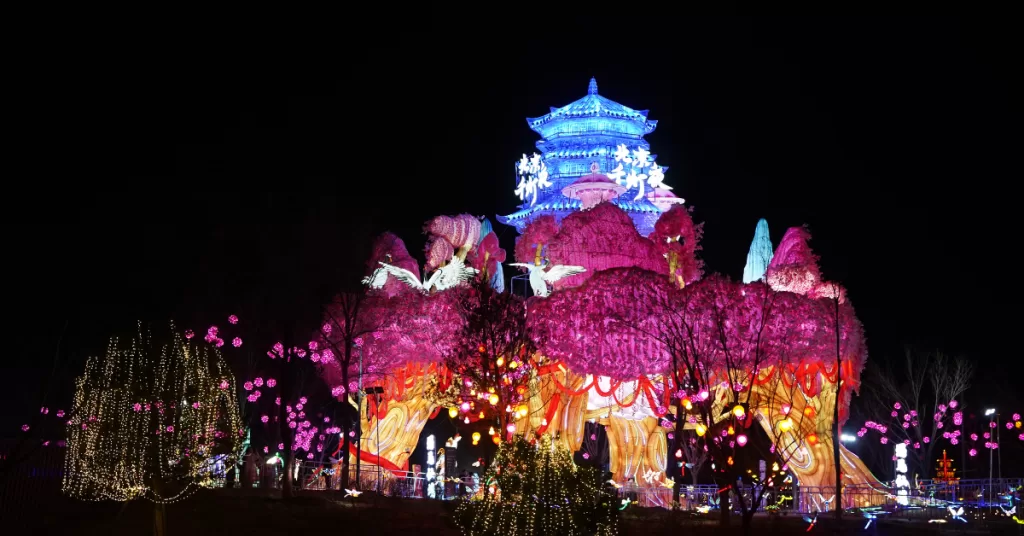 The Beijing Lantern Festival in 2025