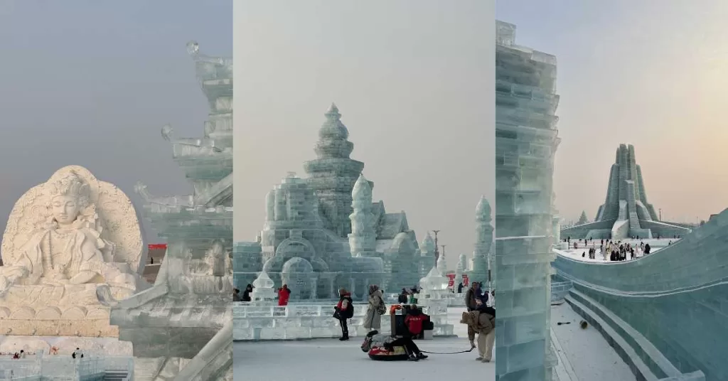 Images from the Harbin Ice and Snow Festival