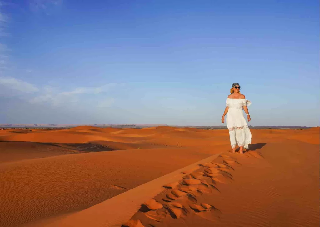 Deep in the Sahara Desert - Merzouga Morocco