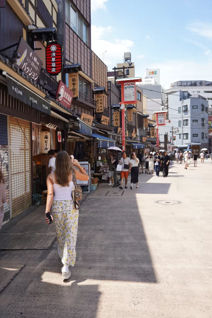 Asakusa Main Street Tokyo