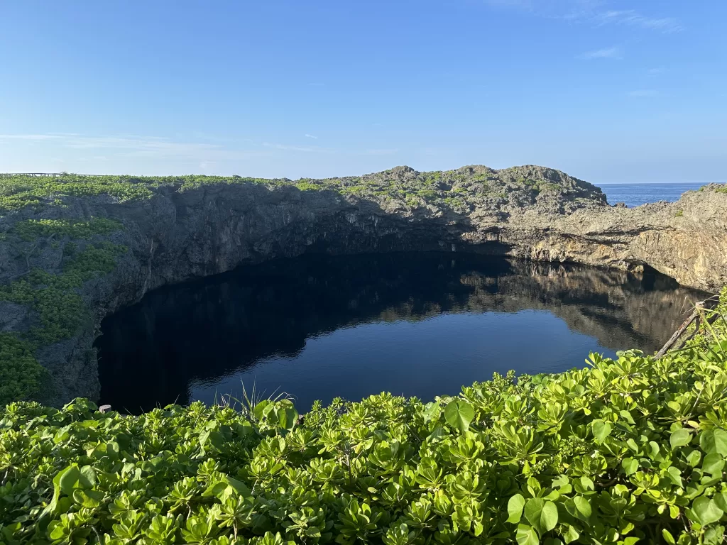 Toriike Pond in Miyako Island