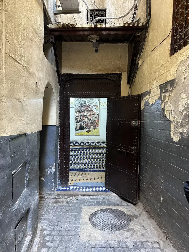 Chouara Tannery in Fes Morocco