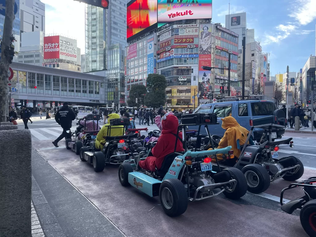 Mario Cart Experience in Tokyo an Itinerary must