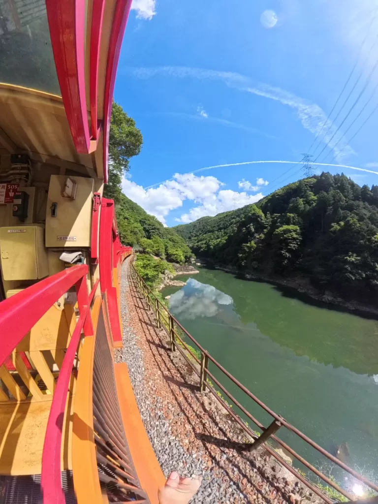 Sagano Romantic Train in Kyoto