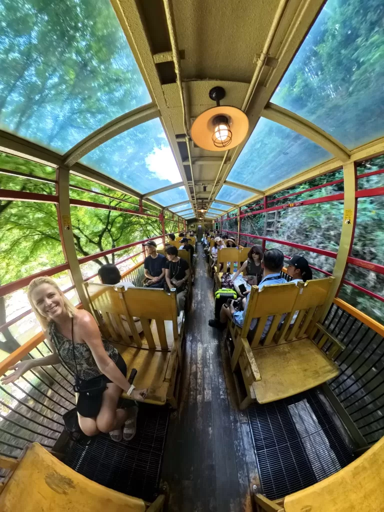 Sagano Romantic Train in Kyoto