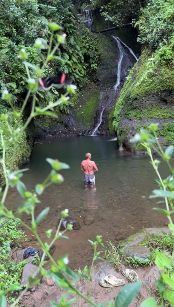 Waterfall in Rarotonga